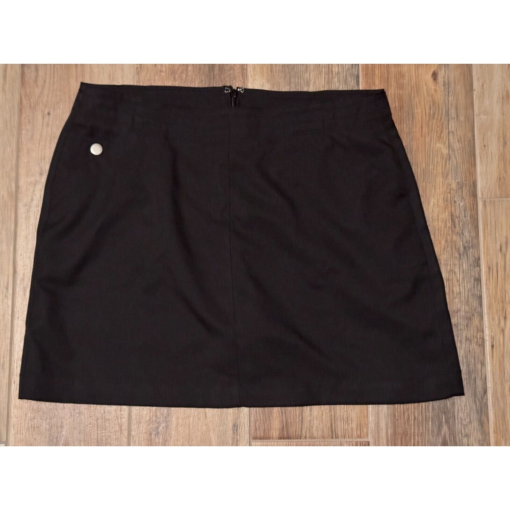 PGA Tour Women's‎ Golf Skort Size 10 Black Tennis Pickle Ball